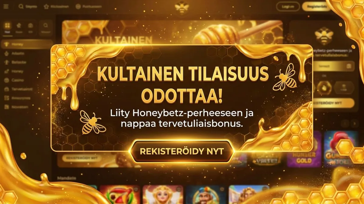 Rekisteröidy bonuksen kanssa
