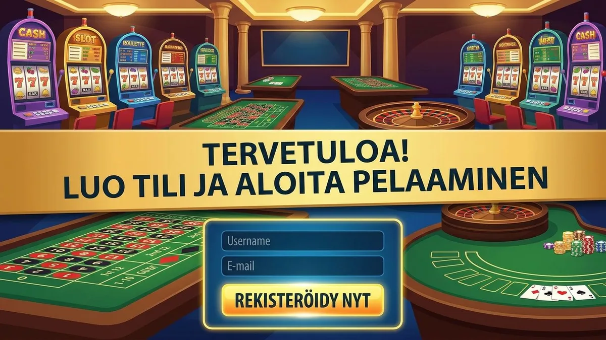 Rekisteröidy bonuksen kanssa